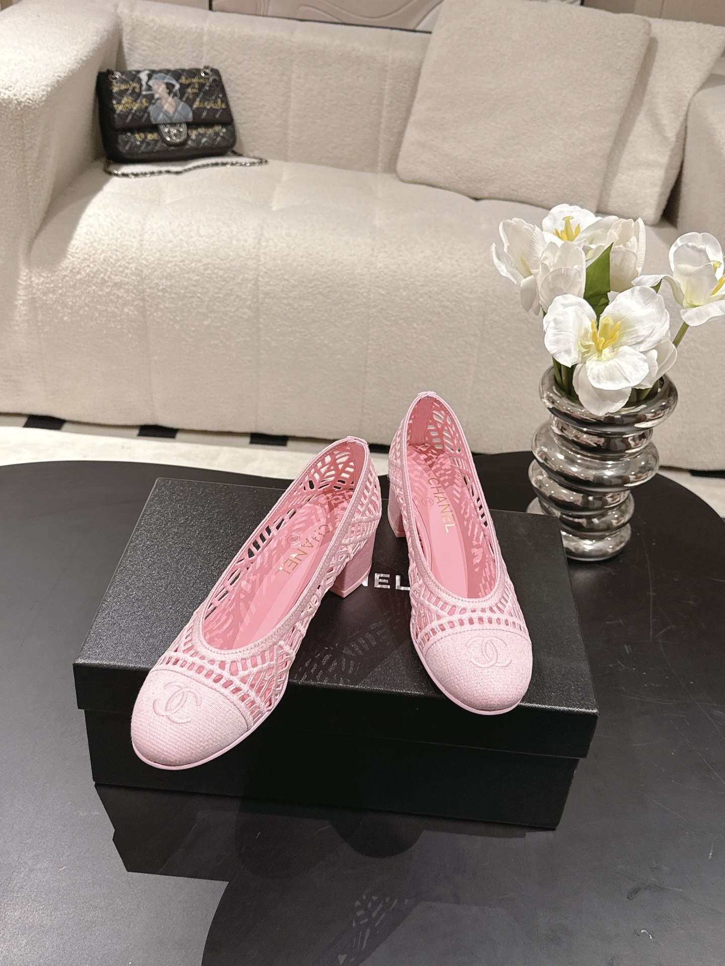 샤넬(CHANEL) 발레 플랫 슈즈 신발