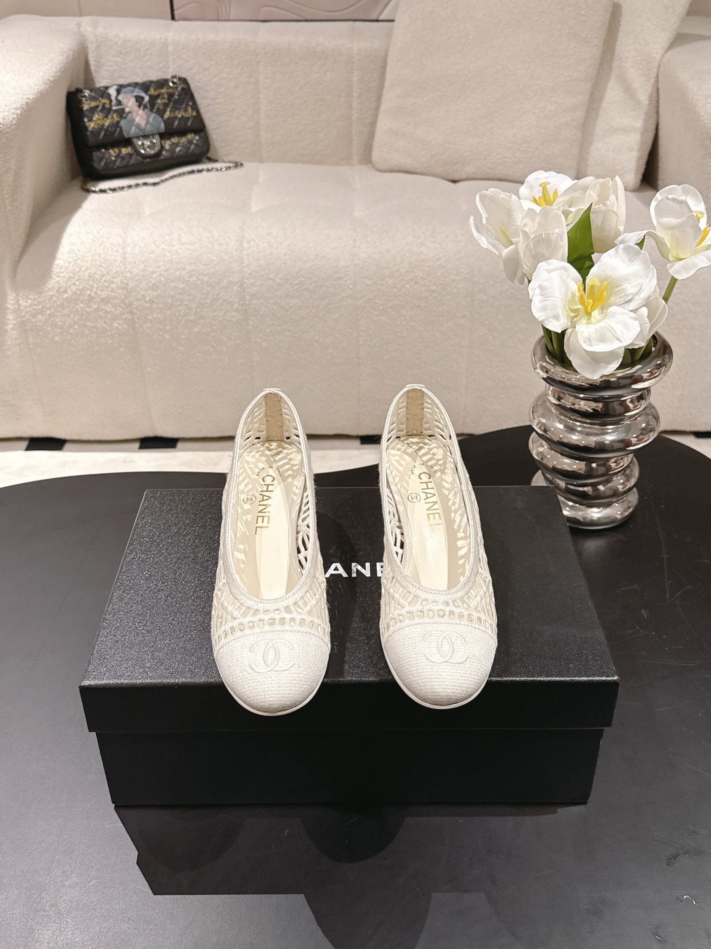 샤넬(CHANEL) 발레 플랫 슈즈 신발