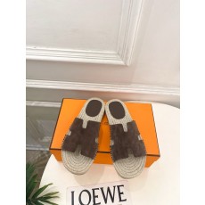 에르메스(HERMES) 커플 에스파드류 슬리퍼 신발