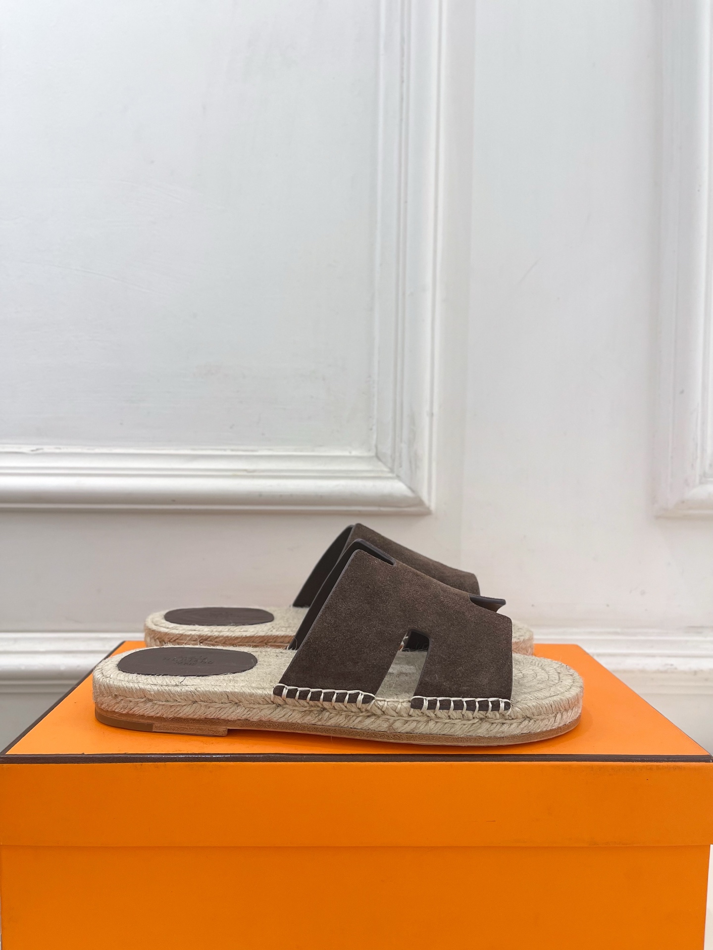 에르메스(HERMES) 커플 에스파드류 슬리퍼 신발