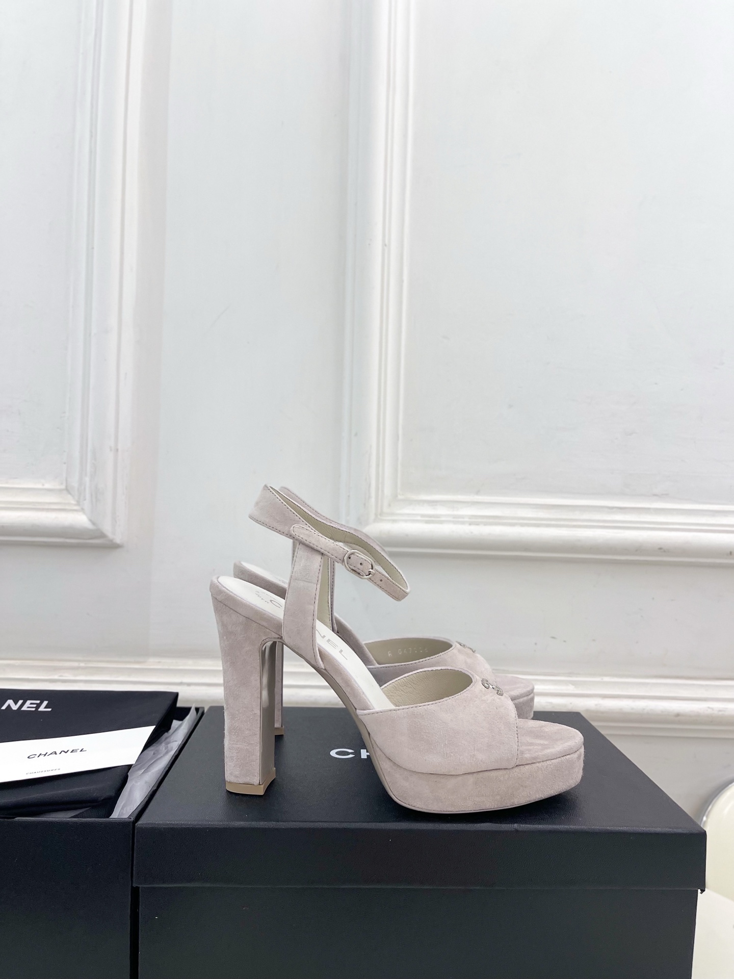 샤넬(CHANEL) 26SS 더블C 플랫폼 하이힐 샌들 신발