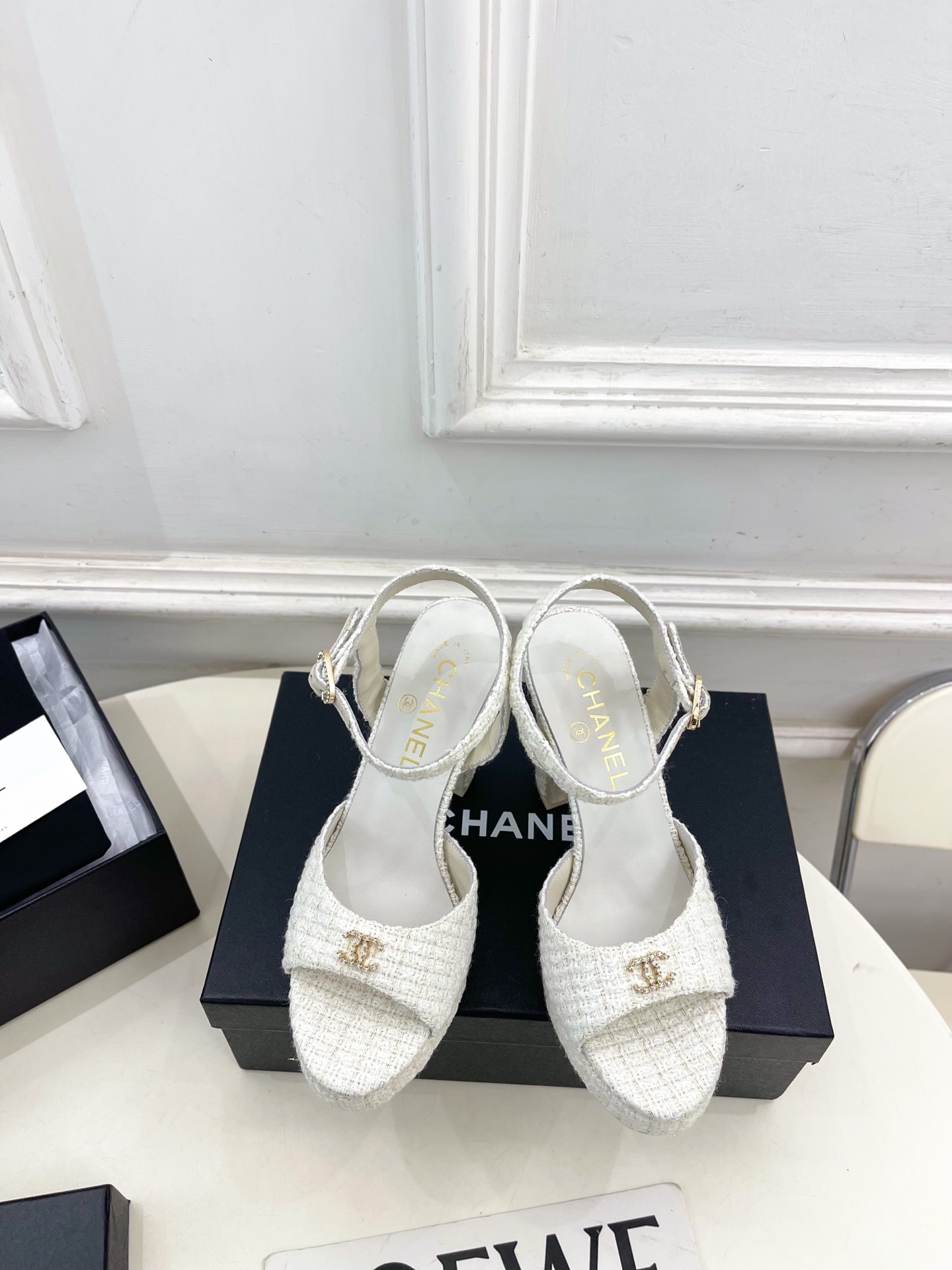 샤넬(CHANEL) 26SS 더블C 플랫폼 하이힐 샌들 신발