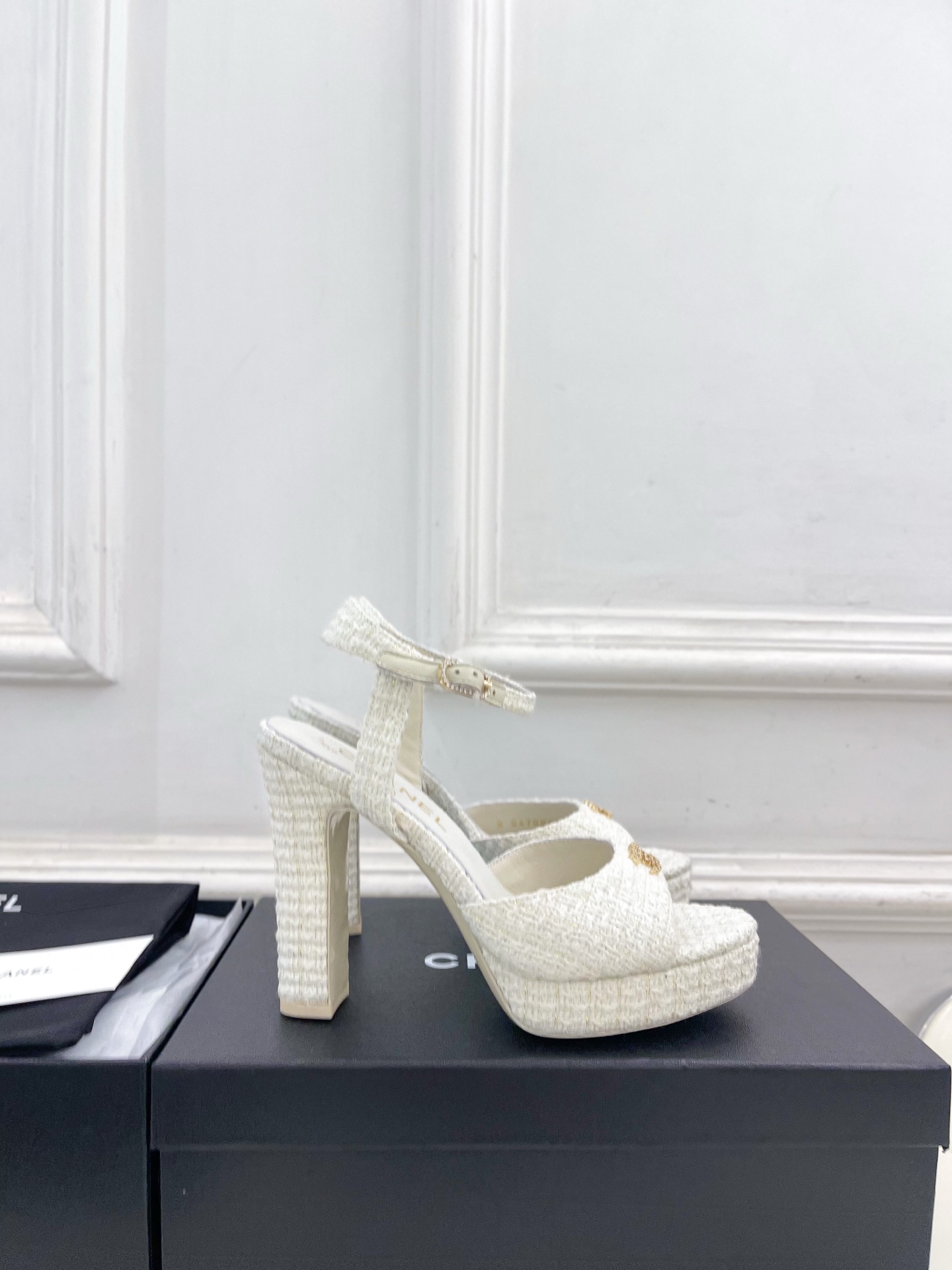 샤넬(CHANEL) 26SS 더블C 플랫폼 하이힐 샌들 신발