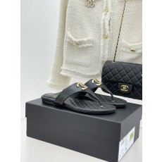 Chanel 26P 샤넬 빅 더블C 퀼팅 플립플랍 쪼리 샌들 슬리퍼 신발