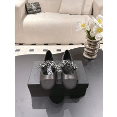 Chanel 26C 샤넬 밀라노 런웨이 리본 메리제인 플랫 슈즈 신발