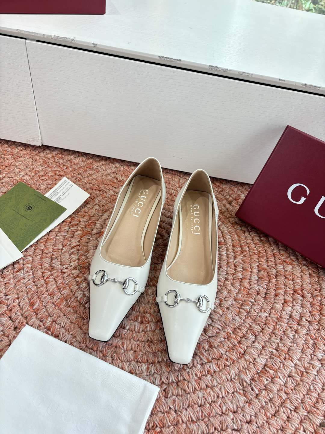 Gucci 구찌 마리본 마천구 크리스탈 하이힐 구두 신발