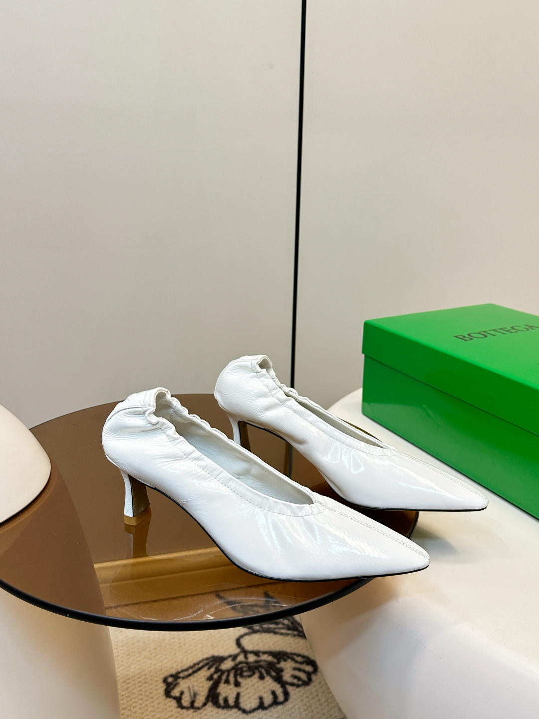 Bottega Veneta BV 보테가 베네타 '위치 슈즈' 키튼힐 구두 신발