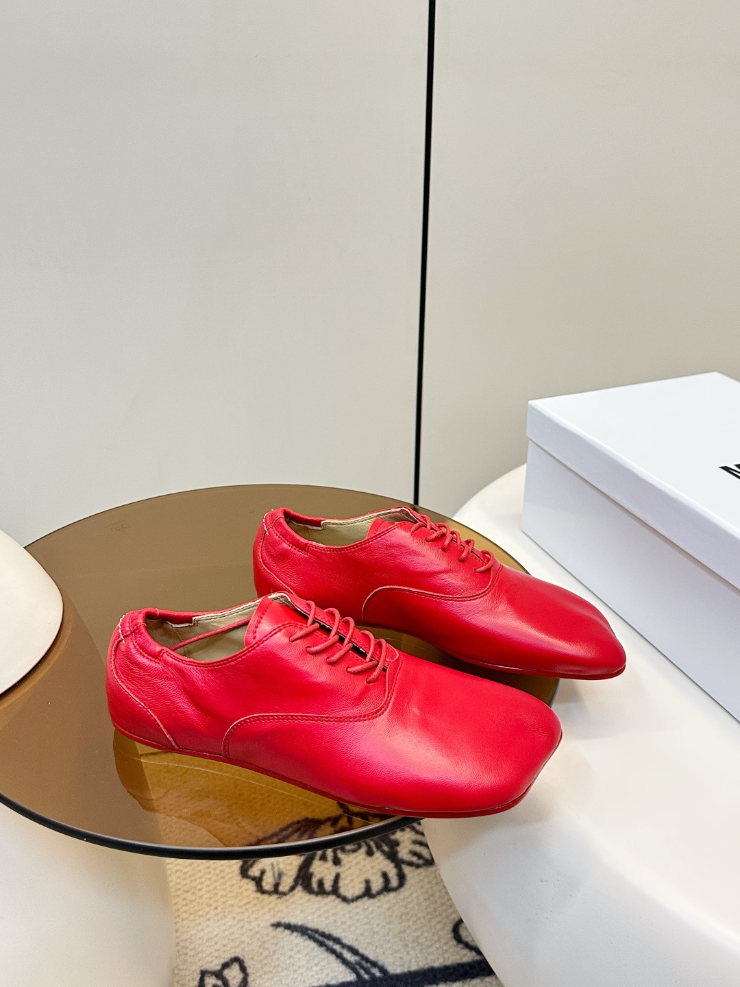 Maison Margiela mm6 메종 마르지엘라 애플토 발레리나 플랫 슈즈 신발