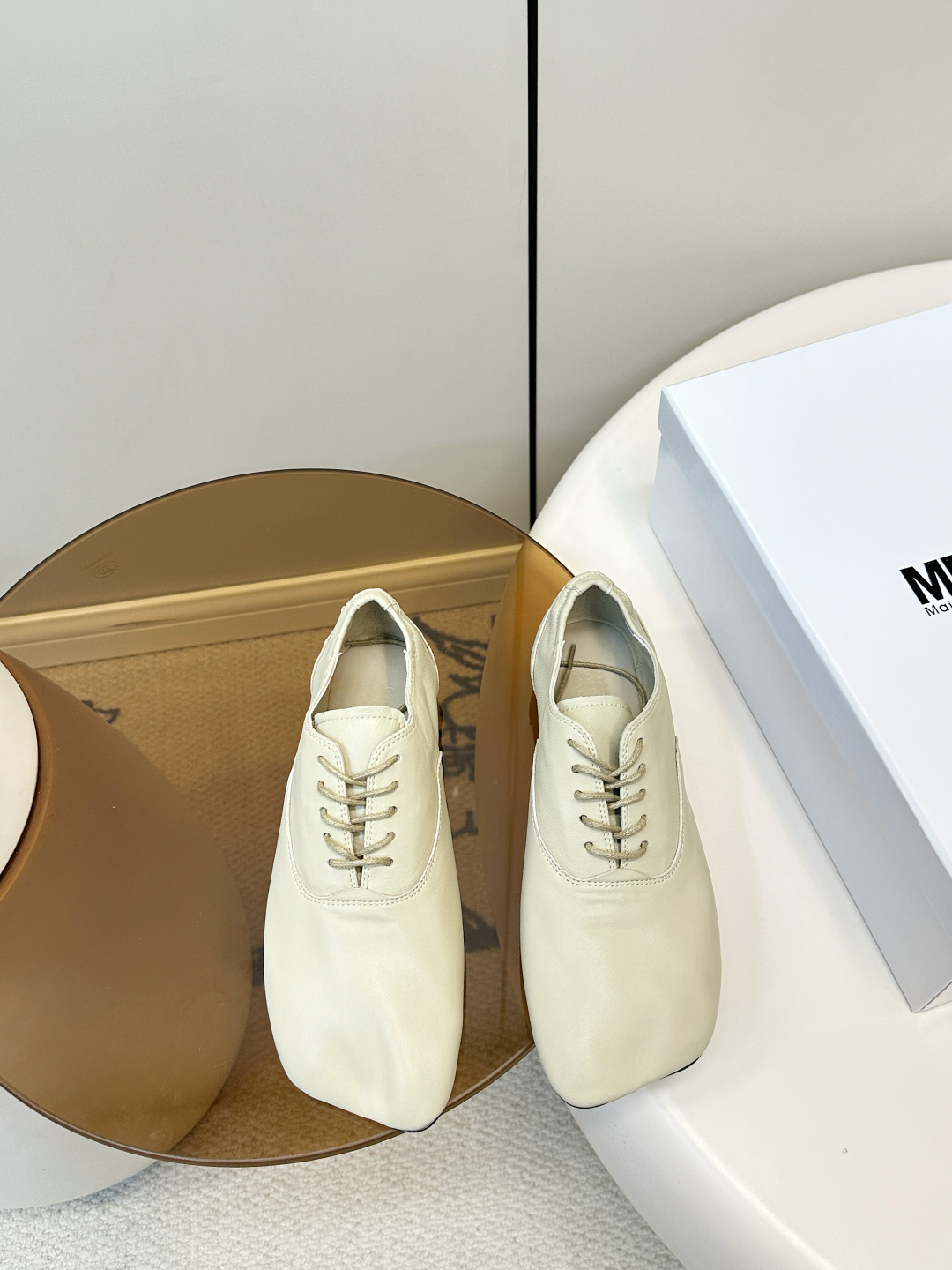 Maison Margiela mm6 메종 마르지엘라 애플토 발레리나 플랫 슈즈 신발