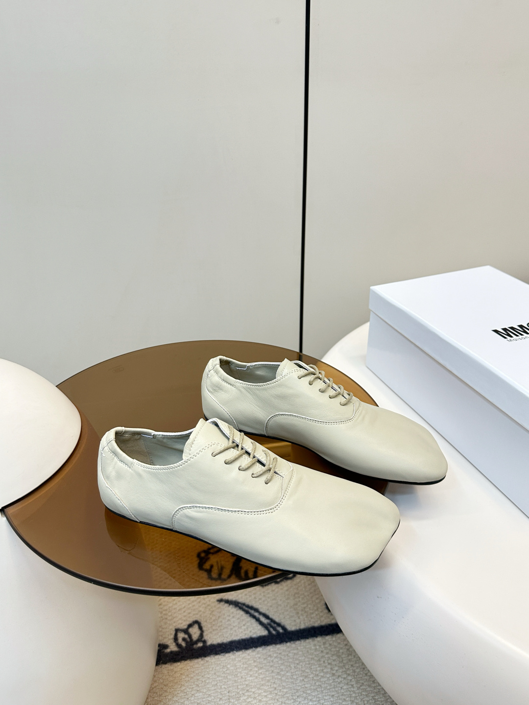 Maison Margiela mm6 메종 마르지엘라 애플토 발레리나 플랫 슈즈 신발