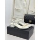 샤넬(CHANEL) 주얼리 스트랩 굽 샌들 신발