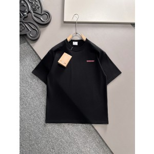 버버리(BURBERRY) 시그니처 로고 라운드 반팔 티셔츠 의류