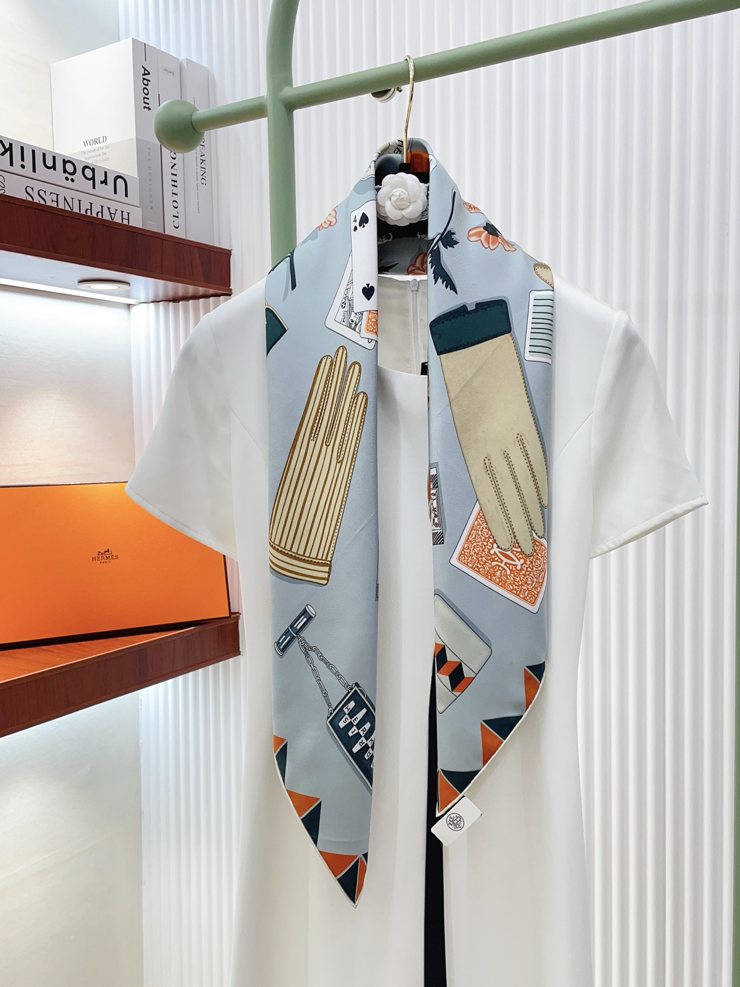 에르메스(HERMES) 실크 스카프 목도리 스카프