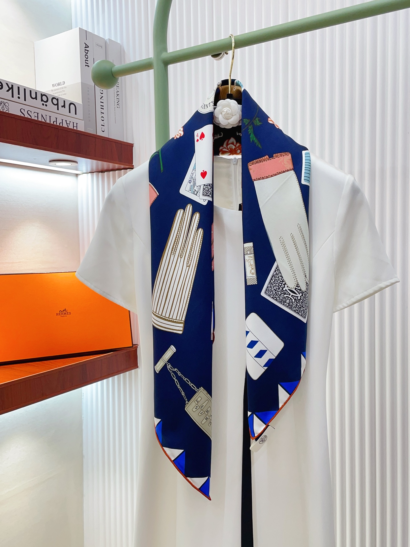 에르메스(HERMES) 실크 스카프 목도리 스카프