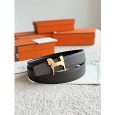 에르메스(HERMES) 스타일 파나쉬 토고 가죽 벨트 악세사리