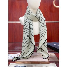 샤넬(CHANEL) 실크 캐시미어 목도리 스카프