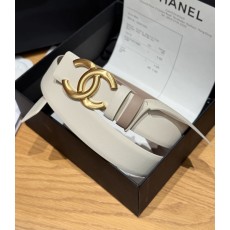 샤넬(CHANEL) 양면 카프스킨 브러쉬드 벨트