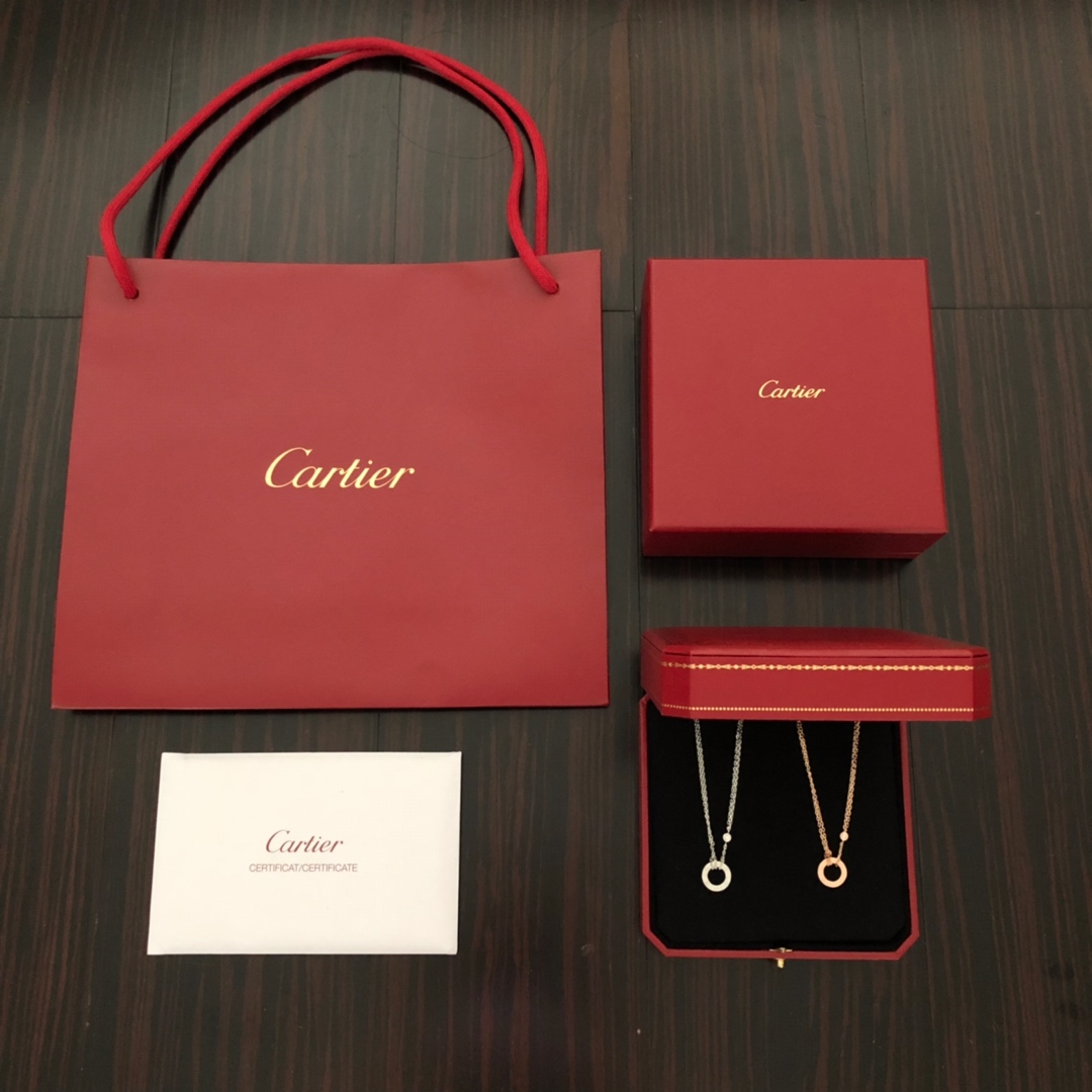 까르띠에(Cartier) LOVE 더블 레이어 목걸이 악세사리