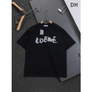 로에베(Loewe) 클래식 로고 자수 루즈핏 티셔츠 의류