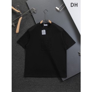 로에베(Loewe) 알파벳 펀칭 자수 루즈핏 티셔츠 의류