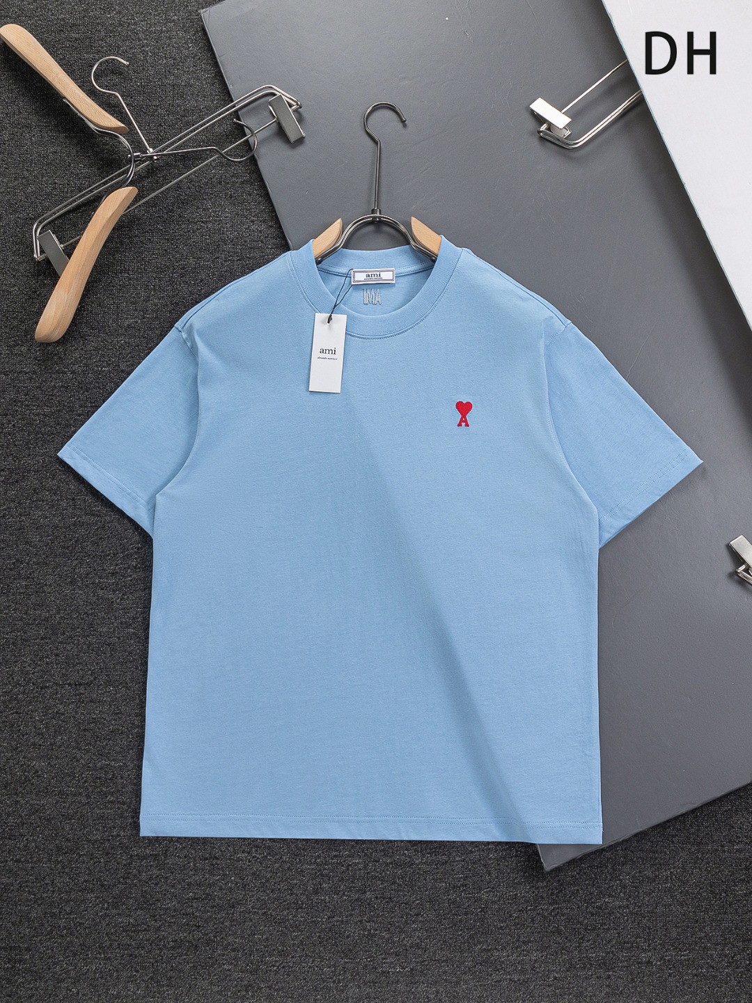 아미(ami) 하트 로고 반팔 티셔츠 의류