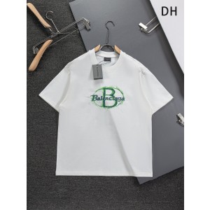 발렌시아가(BALENCIAGA) 더블 BB 로고 반팔 티셔츠 의류