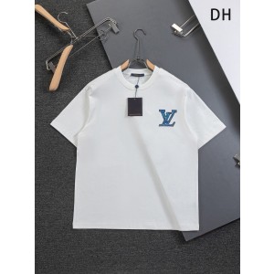 루이비통(LV) 클라우드 자수 로고 반팔 티셔츠 의류