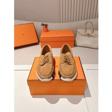 에르메스(HERMES) 커플 레저 스니커즈 신발