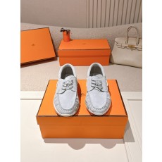 에르메스(HERMES) 커플 레저 스니커즈 신발