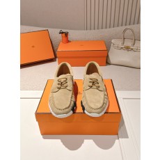 에르메스(HERMES) 커플 레저 스니커즈 신발