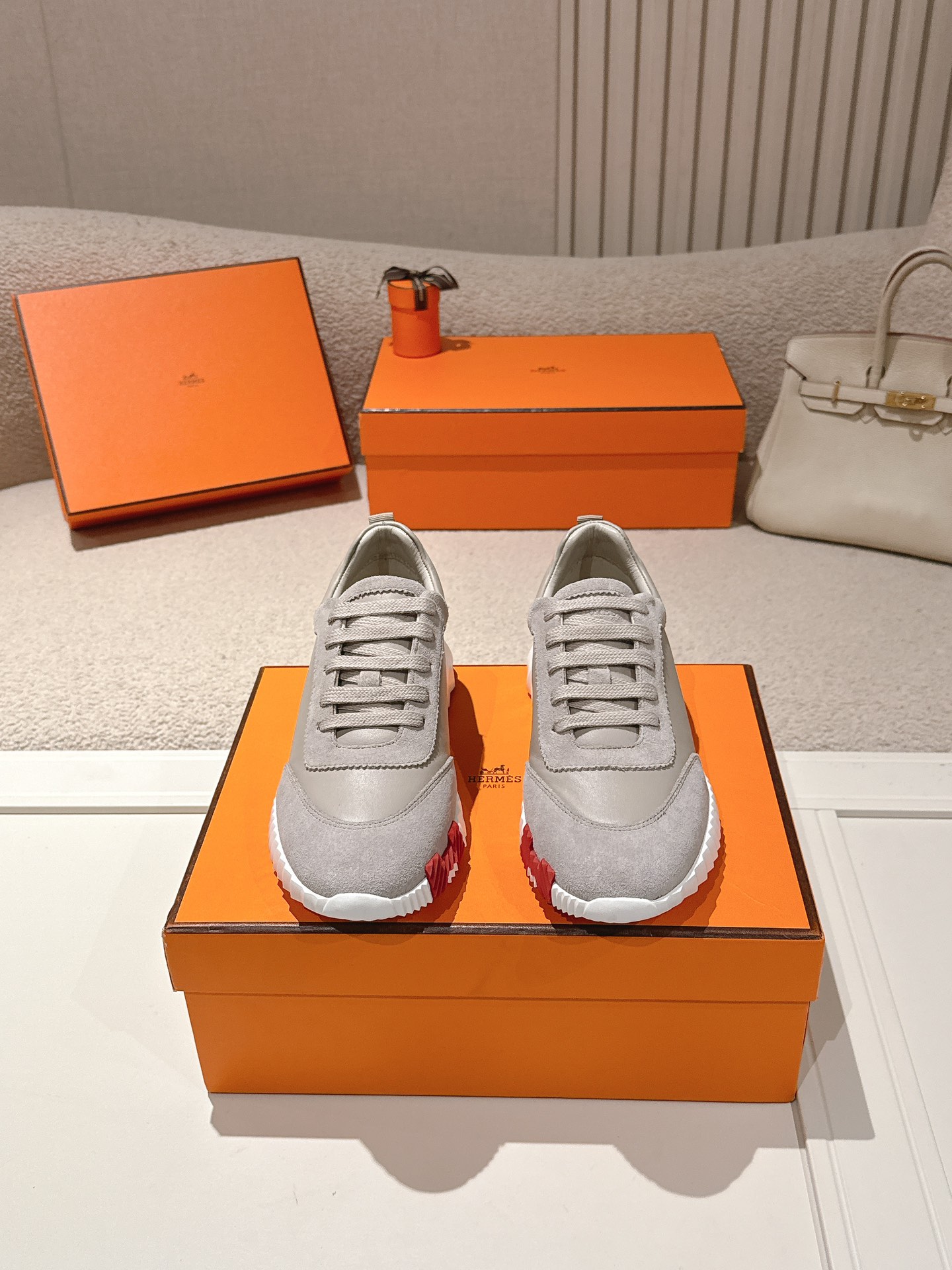 에르메스(HERMES) 클래식 커플 어글리 스니커즈 신발