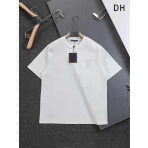 루이비통(LV) 레터링 자수 반팔 티셔츠 의류