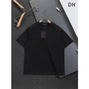 루이비통(LV) 레터링 자수 반팔 티셔츠 의류