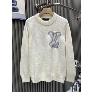 루이비통(LV) 미러 로고 인타르시아 니트 의류