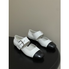 샤넬(Chanel) 26P 신상 투톤 스퀘어토 메리제인 플랫 슈즈 단화 신발