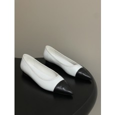 샤넬(Chanel) 26P 스틸레토 배색 발레리나 플랫 슈즈 구두 신발