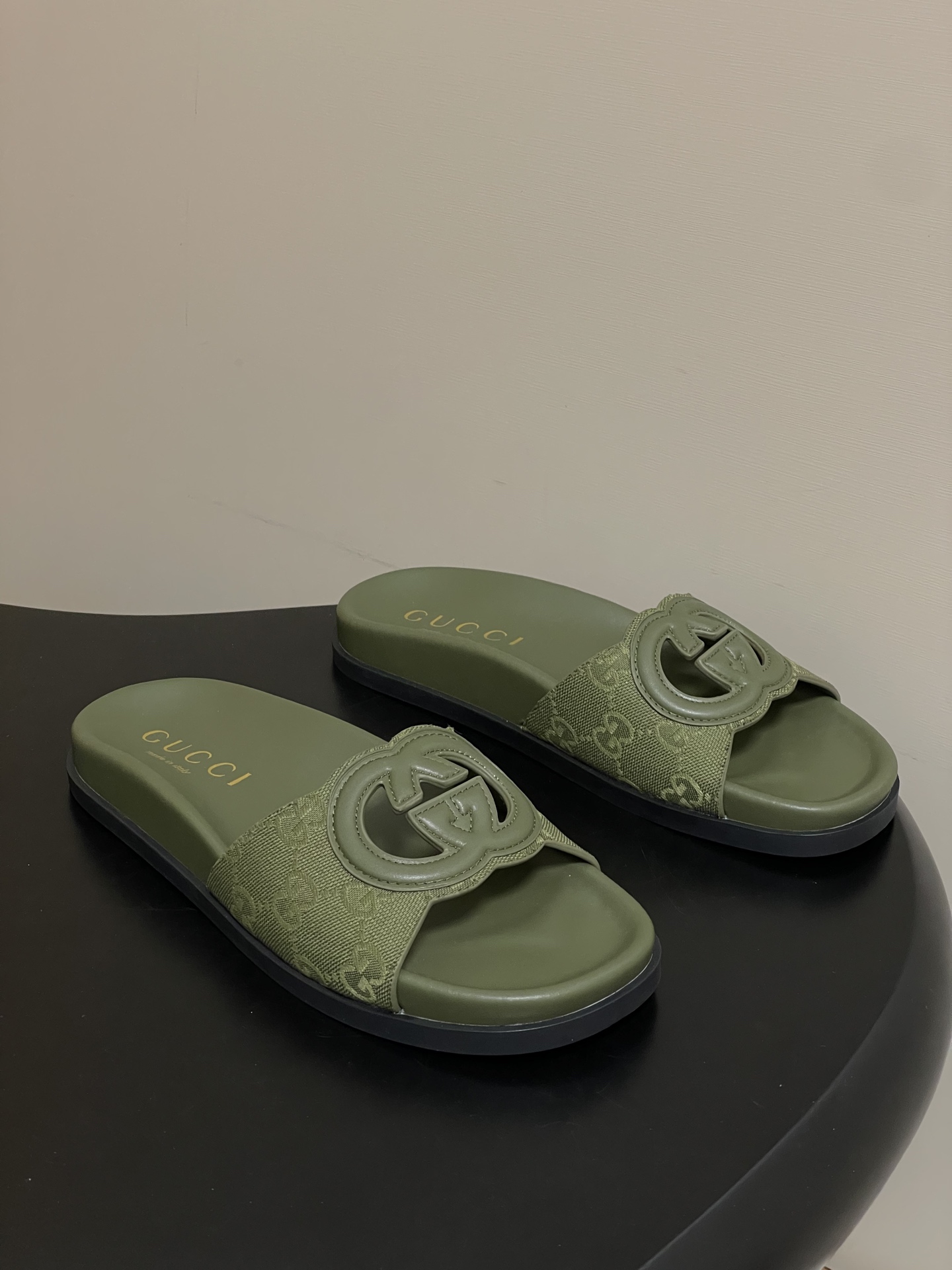 구찌(Gucci) 리도(Lido) 컬렉션 플랫폼 샌들 슬리퍼 신발
