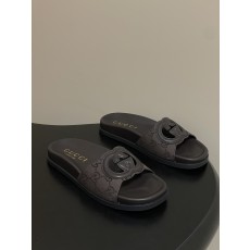 구찌(Gucci) 리도(Lido) 컬렉션 플랫폼 샌들 슬리퍼 신발