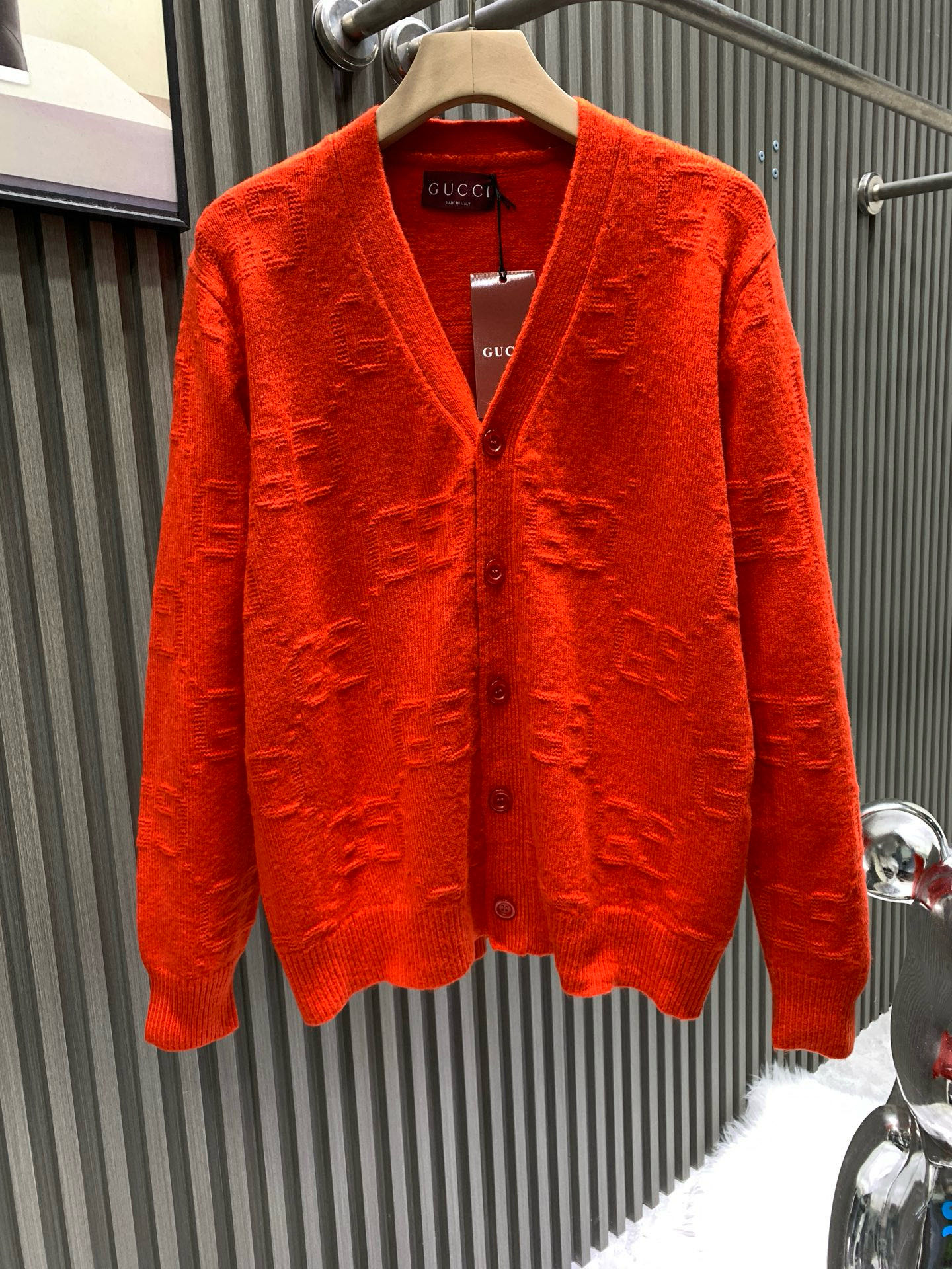 구찌(GUCCI) 로고 니트 가디건 의류