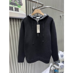 디올(DIOR) 올오버 로고 집업 후드 니트 의류