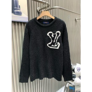 루이비통(LV) 미러 로고 인타르시아 니트 의류