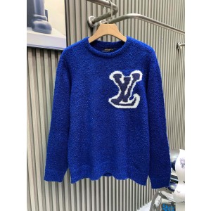 루이비통(LV) 미러 로고 인타르시아 니트 의류