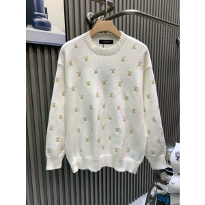 루이비통(LV) 스몰 자수 라운드 니트 의류