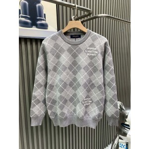 루이비통(LV) 다이아 체크 캐시미어 블렌드 니트 의류