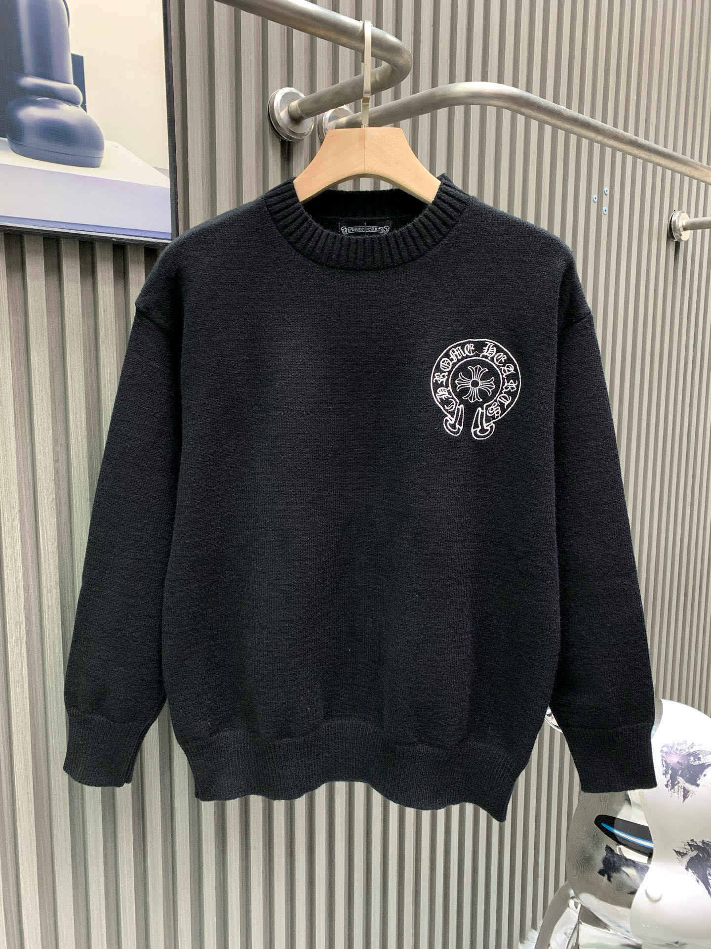 크롬하츠(CHROME HEARTS) 산스크리트 크로스 니트 의류