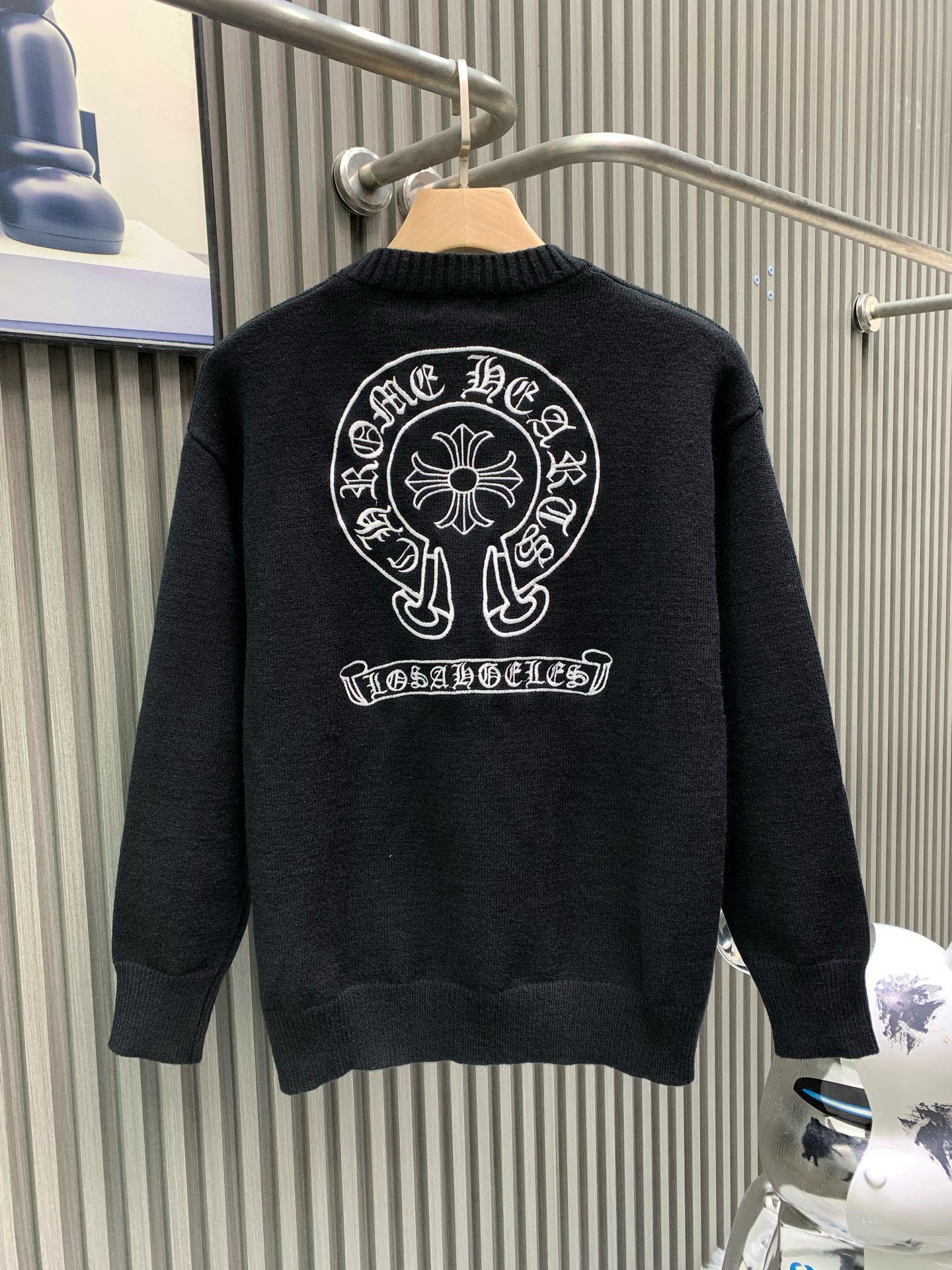 크롬하츠(CHROME HEARTS) 산스크리트 크로스 니트 의류