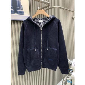 디올(DIOR) 자수 양면 집업 후드 가디건 의류