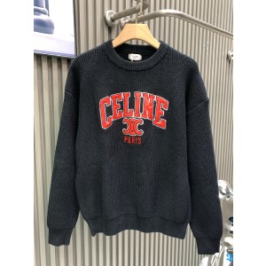 셀린느(CELINE) 스프링 트리옹프 자수 니트 의류