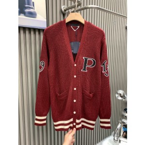 프라다(PRADA) 1913 자수 니트 가디건 의류