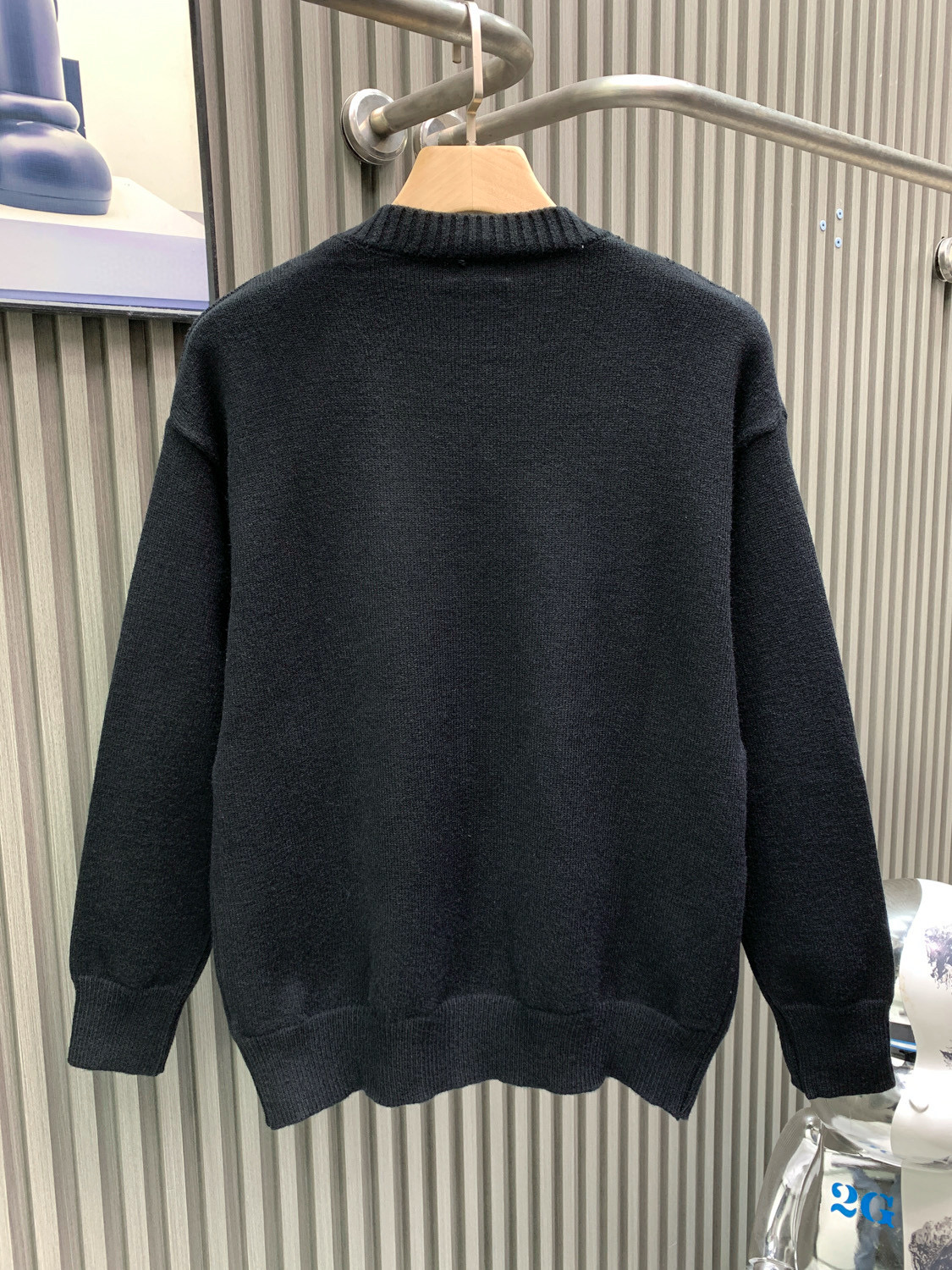 펜디(FENDI) 로고 푸드 그래픽 라운드 니트 의류